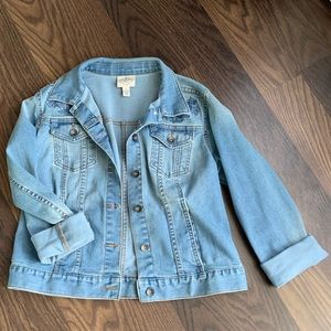 St. John’s Bay floral denim jacket